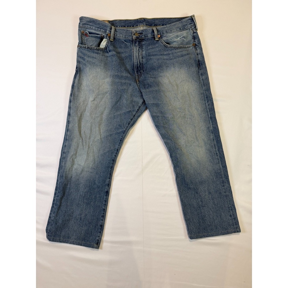 Polo Ralph Lauren Jeans Mens 36x30 Blue Authentic Dungarees Straight Leg Denim